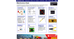 Desktop Screenshot of electronicsclub.info